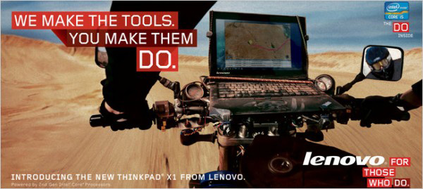 Lenovo Thinkpad maltrattato