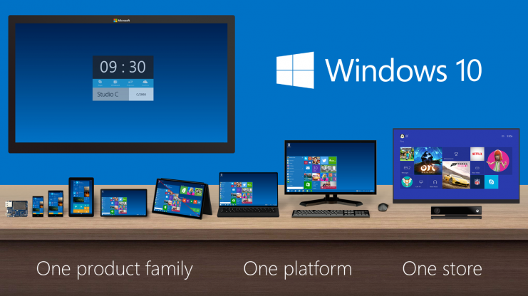 Windows 10 one family